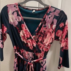 Pink Blush Maternity Dress